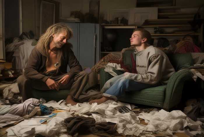 父亲生活邋遢却不愿意去改变，父亲生活邋遢却不愿意去改变的孩子