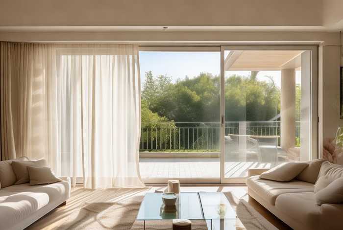 客厅带阳台要不要装窗帘；客厅阳台用不用装窗帘