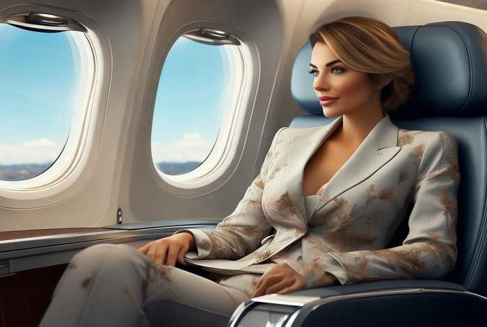 精致女人精致生活 - 精致女人精致生活坐飞机