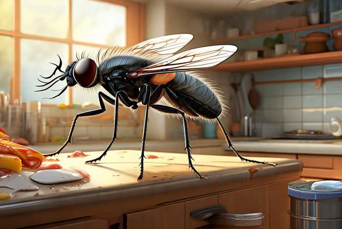 苍蝇的生活习性动画；苍蝇的生活环境和特点