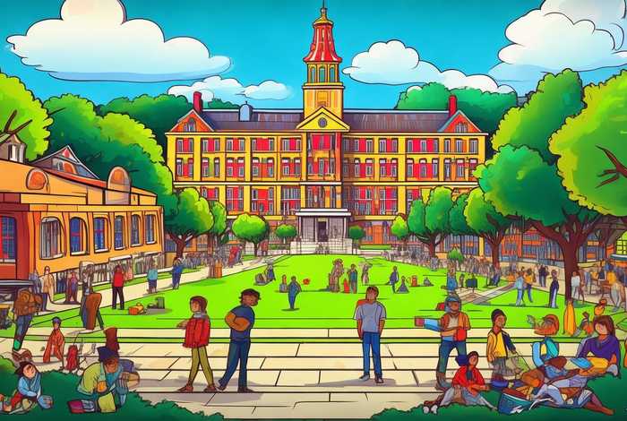 关于校园生活的手抄报怎么画；关于校园生活的手抄报怎么画好看