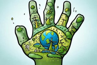 低碳生活手抄报线稿（低碳生活手抄报线稿图片）