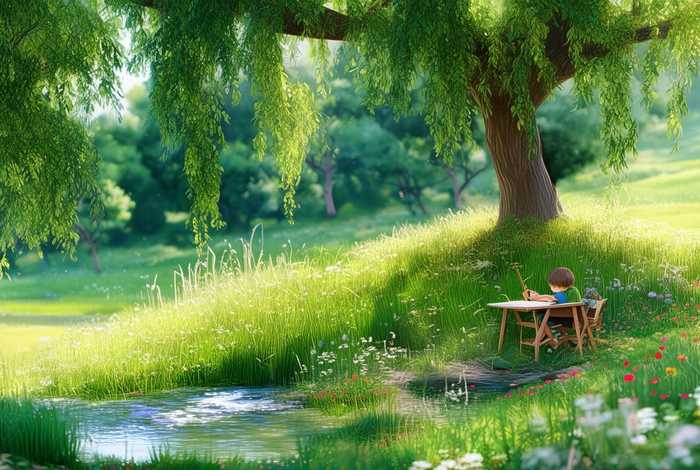 绿意的生活作文600初中，绿意的生活的作文600字初中作文