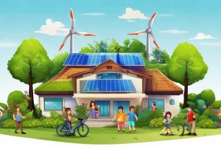 绿色科技低碳生活小报 - 绿色科技低碳生活小报模板