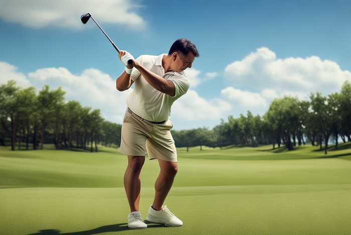 老詹打高尔夫（老詹打高尔夫球视频）