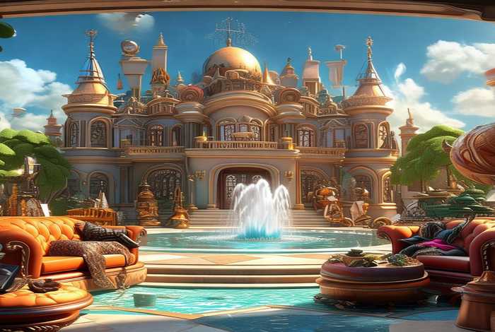 富豪奢侈生活图片 富豪奢侈生活图片卡通