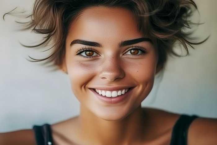 短发美女生活照头像 - 短发美女生活照头像图片