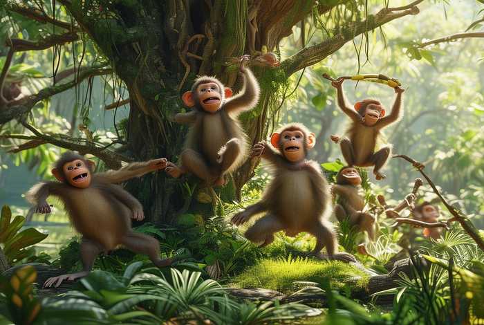猴群的故事（猴猴故事）