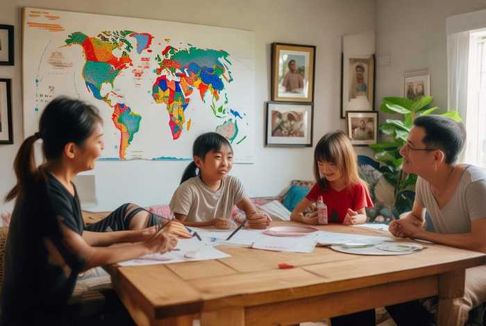 家庭生活作文300字初中 家庭生活作文300字初中四年级