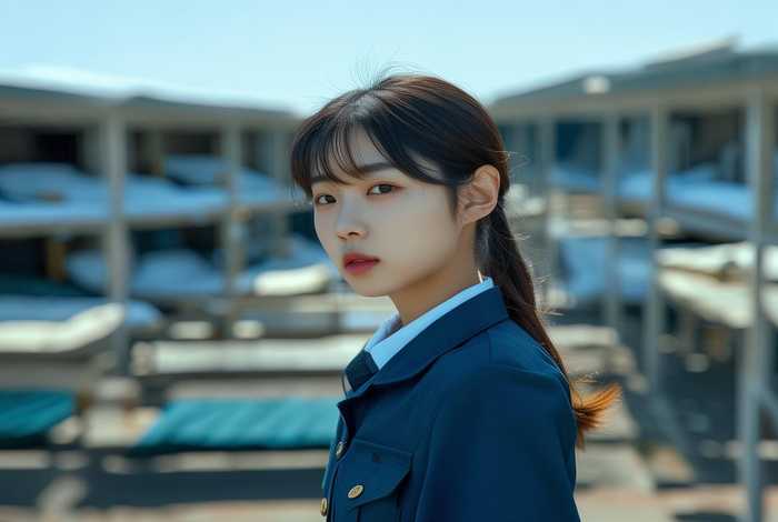 韩国女兵生活照、韩国女兵生活照图片