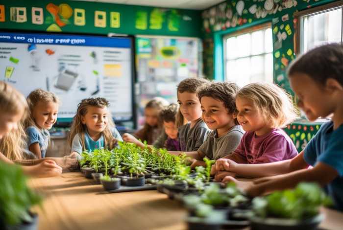 环保生活照 环保生活照片一年级