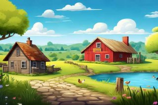 布谷鸟叫的农村生活、布谷鸟叫的农村生活视频