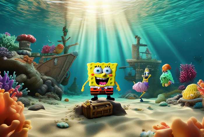 海绵宝宝海底生活游戏 - 海绵宝宝海底生活游戏攻略