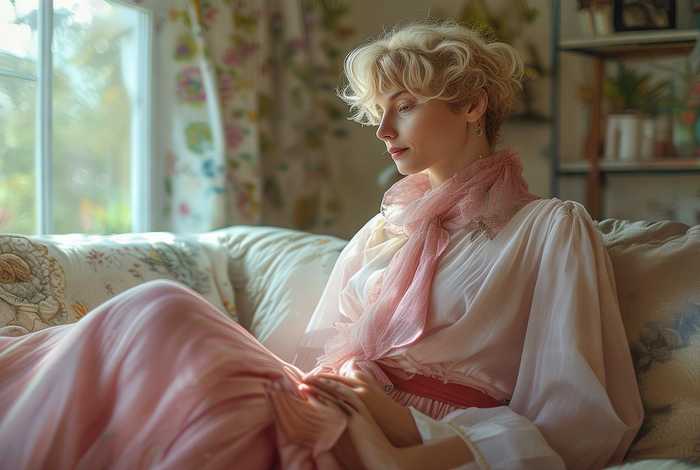 穿女装生活两年；常年穿女装生活