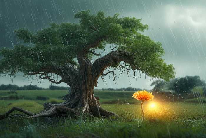 风吹雨打知生活是什么意思、风吹雨打知生活苦尽甘来懂人生是什么意思