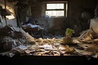 凌乱的生活的描写 - 凌乱的生活的描写句子