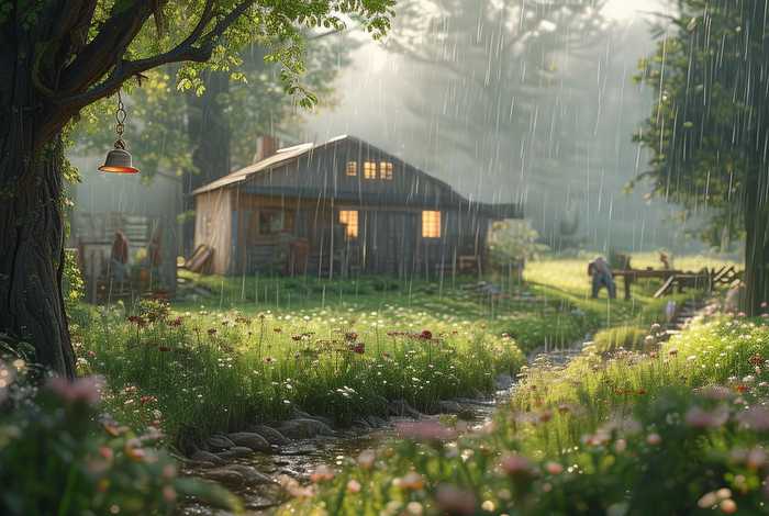 锦绣田园农家小生活梦铃微雨 锦绣田园农家小生活 梦铃微雨