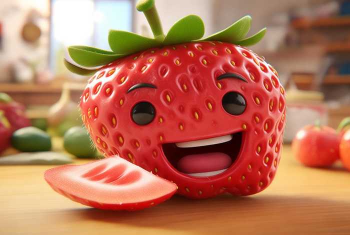 草莓的日常生活，草莓日常生活中吃的是哪个部分的肉