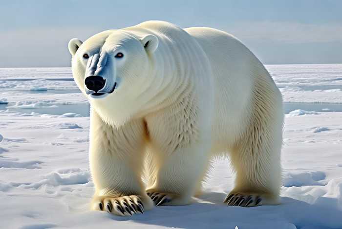 北极熊为什么能在北极生存，北极熊为什么能在北极生存呢