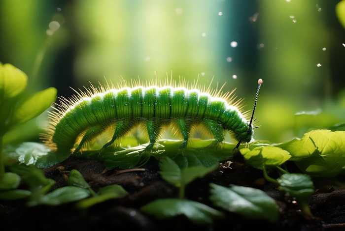 毛毛虫的生活习性300字；毛毛虫的特征和生活特性