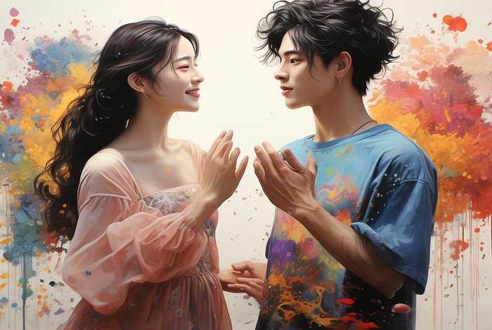 芳芳与邓龙；芳芳与邓龙合作作品