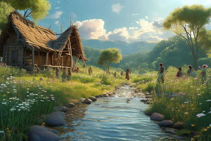 对世外桃源生活向往的句子 - 形容向往世外桃源简单生活的诗句