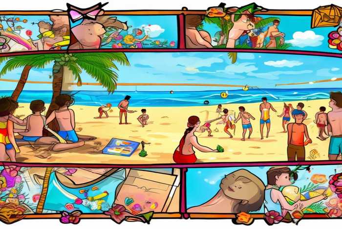 初三暑假手抄报，初三暑假生活手抄报