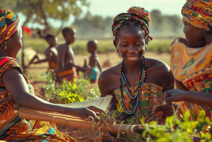 非洲女性的生活是怎样的、非洲女性的生活是怎样的呢