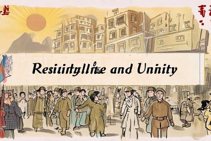 抗战生活手抄报 抗战生活手抄报图片