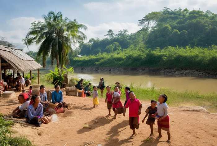 老挝的生活现状的视频（老挝人民生活现状视频？）