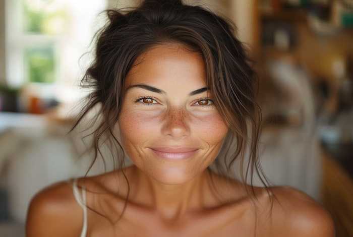 好看的生活素颜照；好看的生活素颜照片