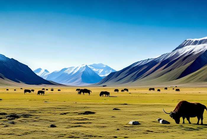 牦牛生活在哪个风景区，牦牛生活在哪个风景区里