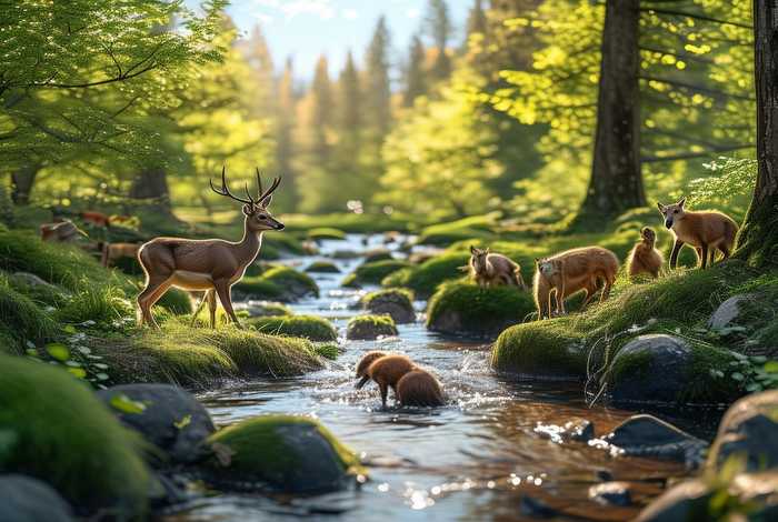 动物生活的环境视频 动物生存环境的视频