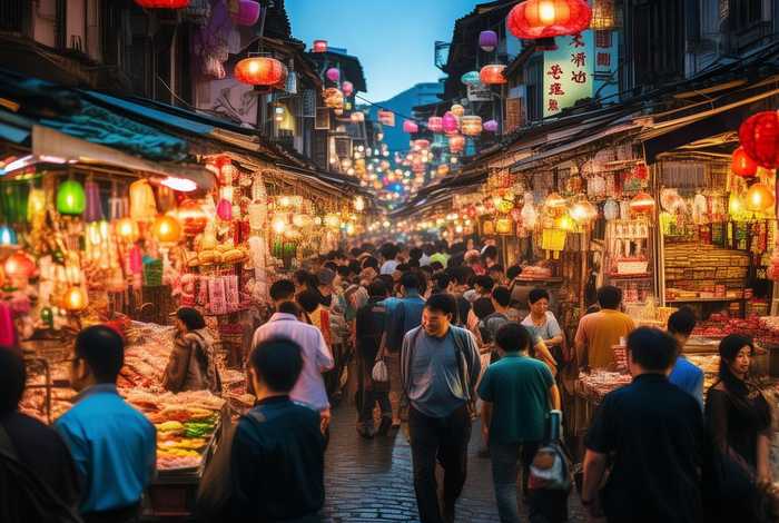 福建夜生活照片（福建夜市图片）