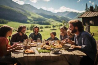 大山生活简单又幸福（大山生活简单又幸福图片）