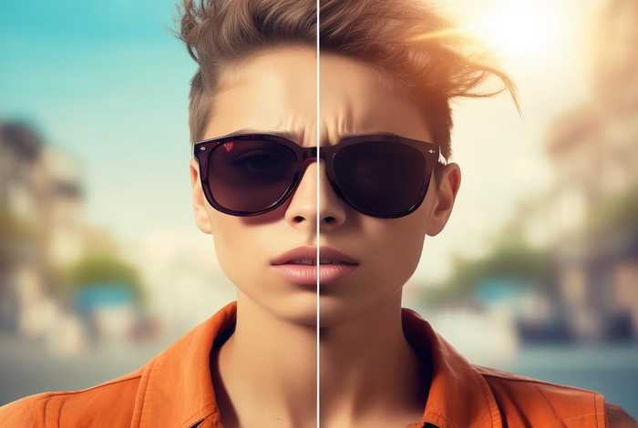 戴墨镜的好处与坏处 - 戴墨镜的好处与坏处图片