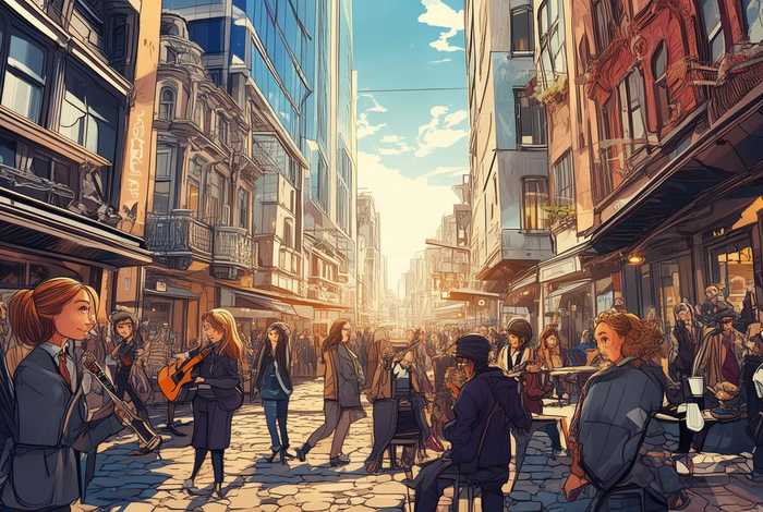 都市生活录漫画；都市生活 漫画