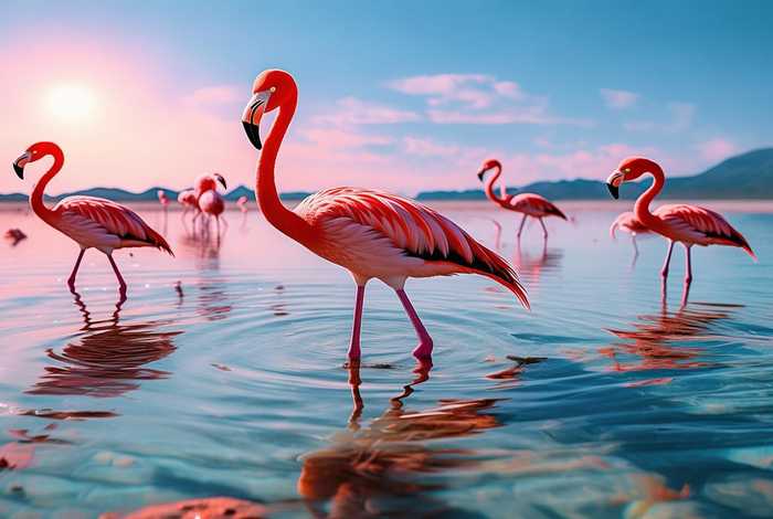 火烈鸟生活在什么水里（火烈鸟生活在什么水里面）