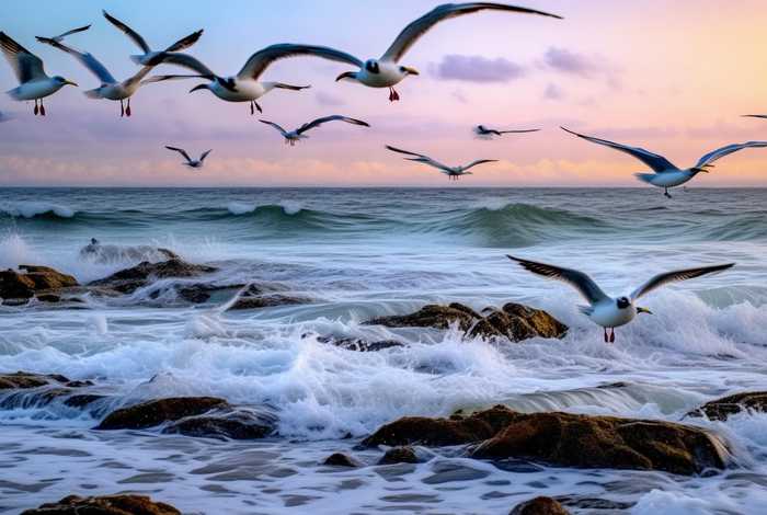 海鸥在那里生活;海鸥在那里生活的英文 海鸥在那里生活;海鸥在那里生活的英文