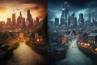 从前的生活和现在的生活对比；从前的生活和现在的生活对比作文