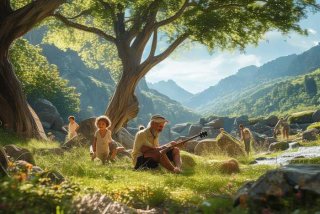 大山里悠闲快乐生活 - 大山里悠闲快乐生活图片