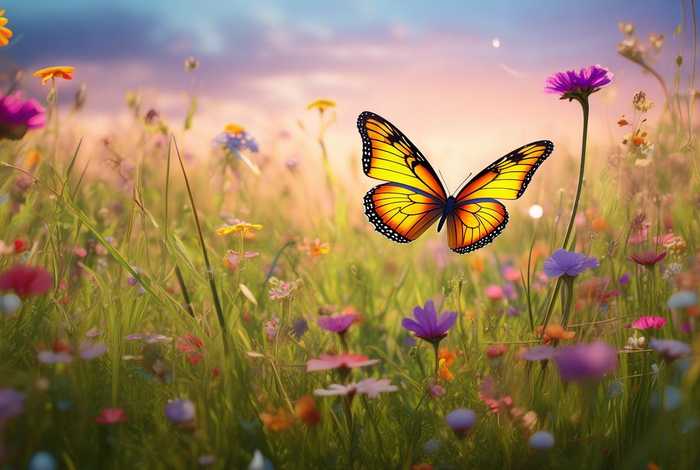 蝴蝶生活在哪里，蝴蝶生活在哪里居住