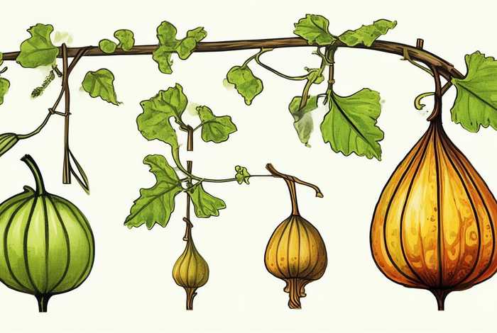 葫芦生长过程图片（葫芦生长过程图片 简笔画）