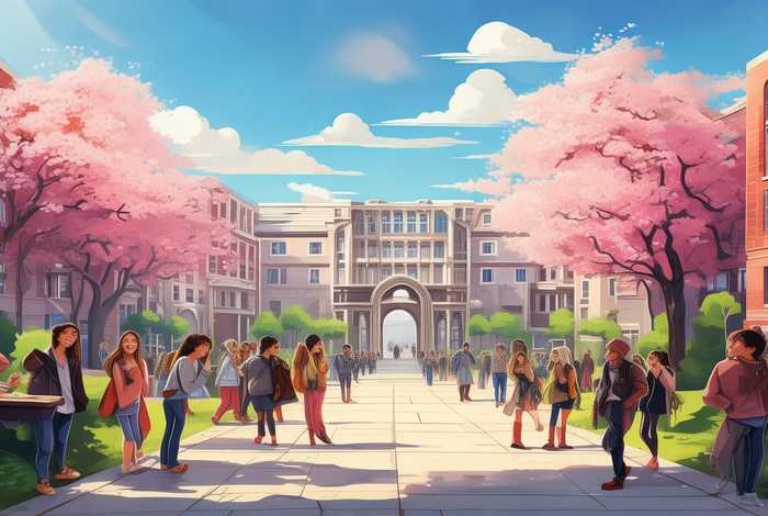 表现校园生活的画；表现校园生活的画怎么画