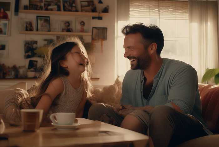 父女二人日常生活 父女二人日常生活图片