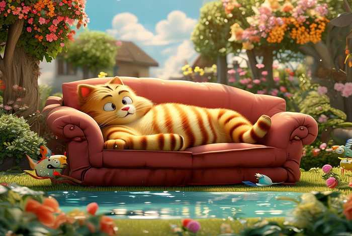 加菲猫的幸福生活第一季平行宇宙、加菲猫的幸福生活第一季爱奇艺