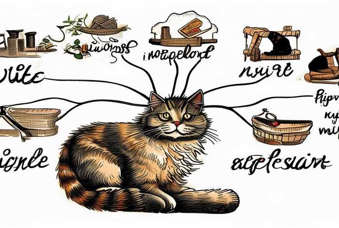 猫的生活习性和特点思维导图、猫的生活特性和特点