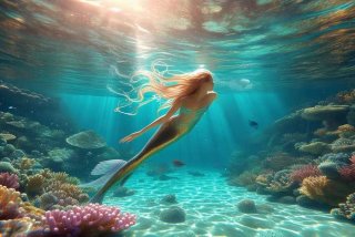 传说中美人鱼生活在哪个海里；传说中美人鱼生活在哪个海里呢