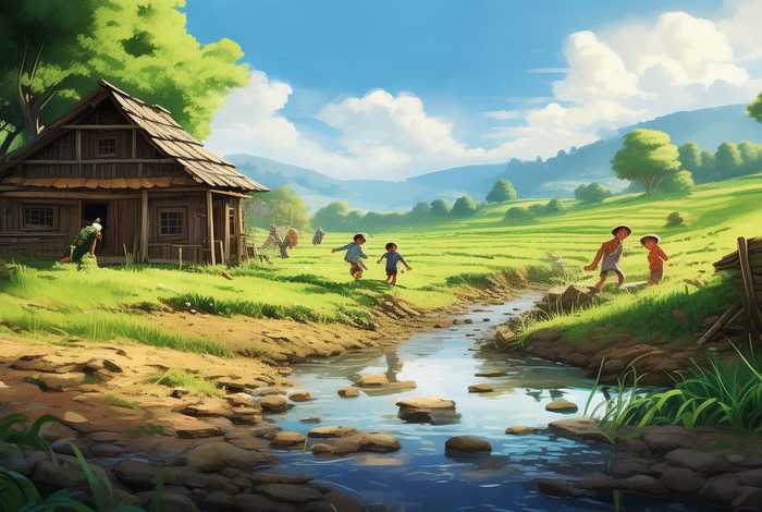 关于农村生活的诗句一五年级，关于农村生活的诗句一五年级作文