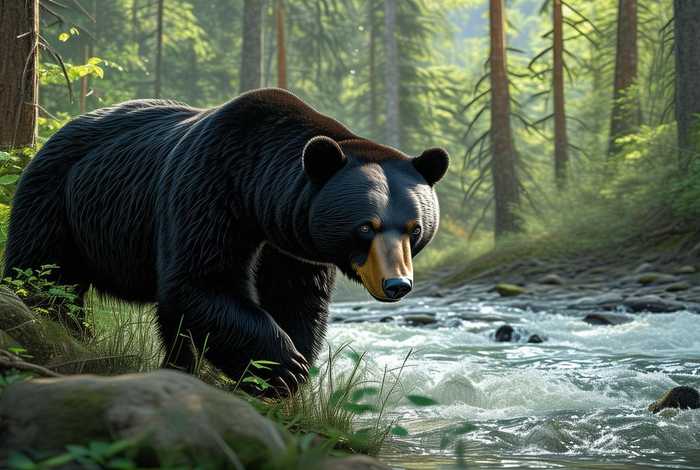 黑熊在哪里生活、黑熊一般在哪里生活